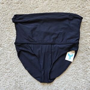 Sea Angel maternity black bikini bottom womens L
